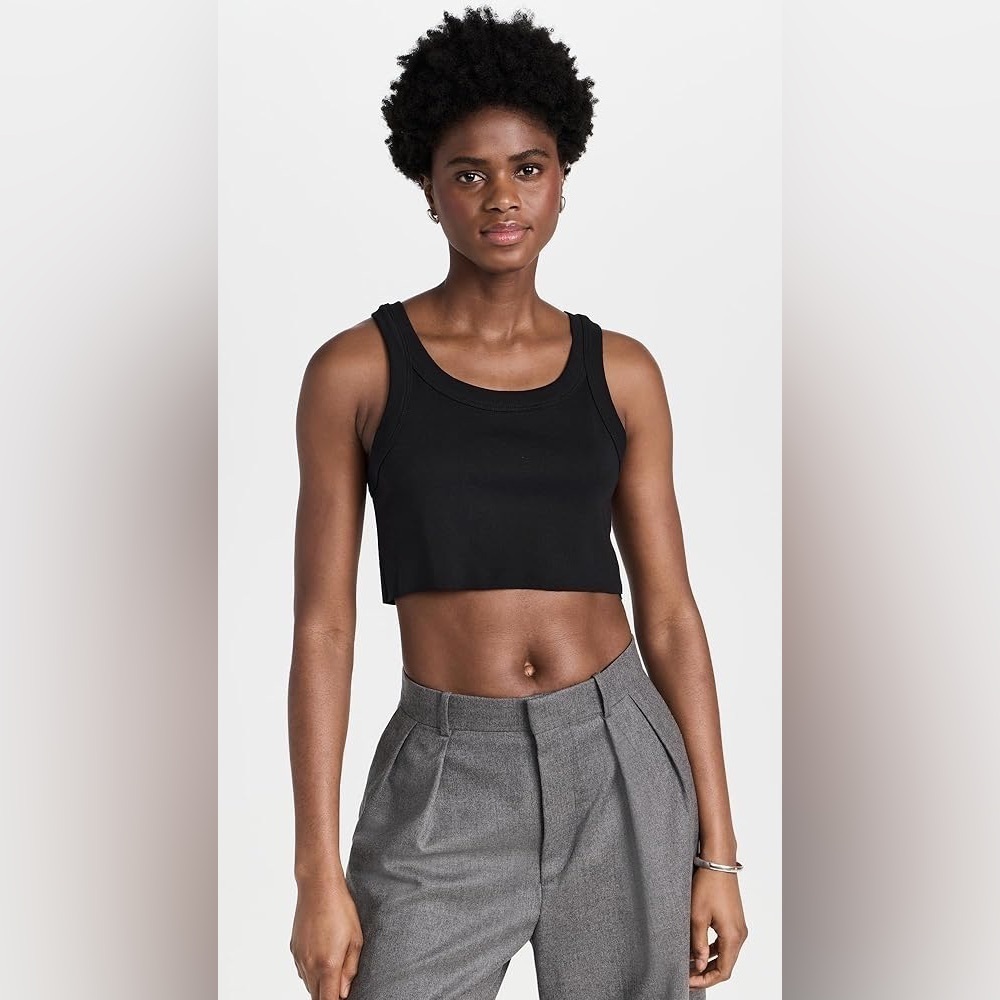 NWT A.L.C. Halsey Black Tank Women's Size XL
